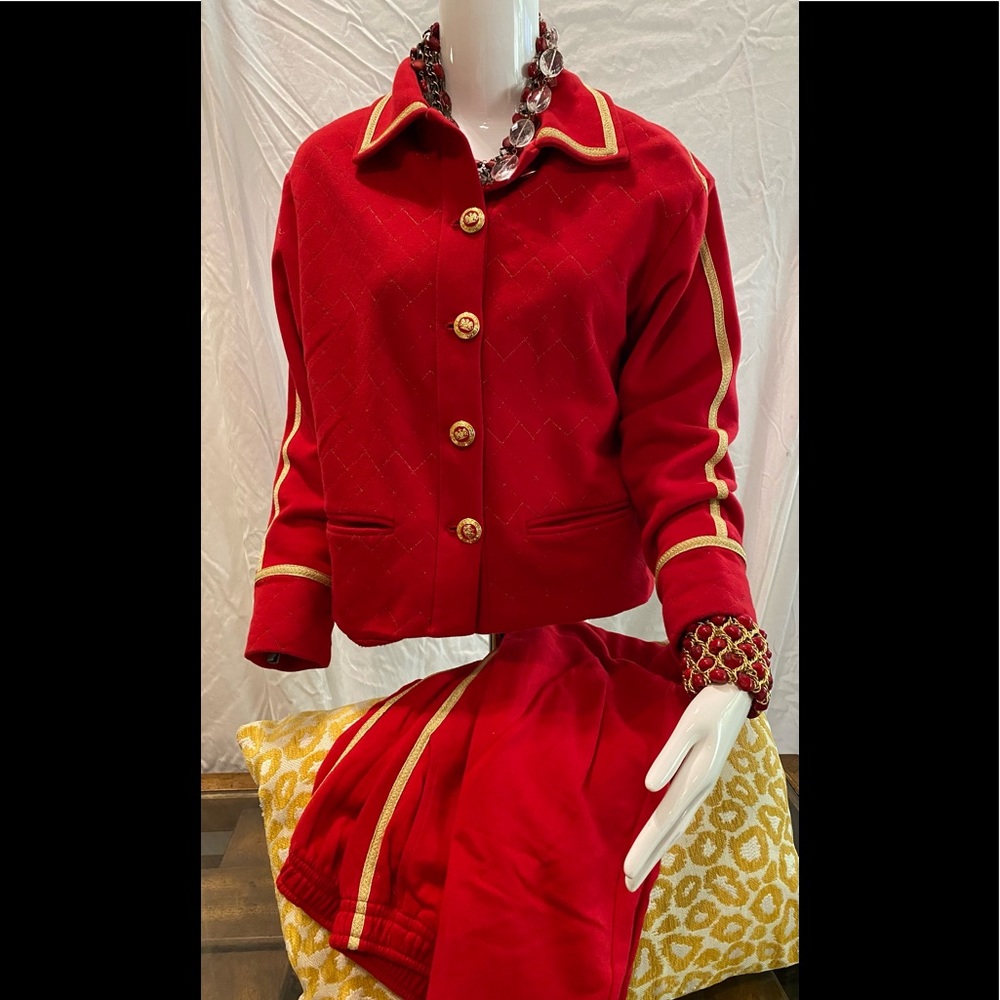 St.John sport size p made in italy pant suit